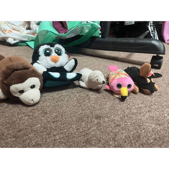 Stuffies! Teanie Beanie Babies and other various brands - Picture 1 of 8